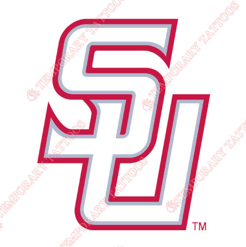 Samford Bulldogs Customize Temporary Tattoos Stickers NO.6088
